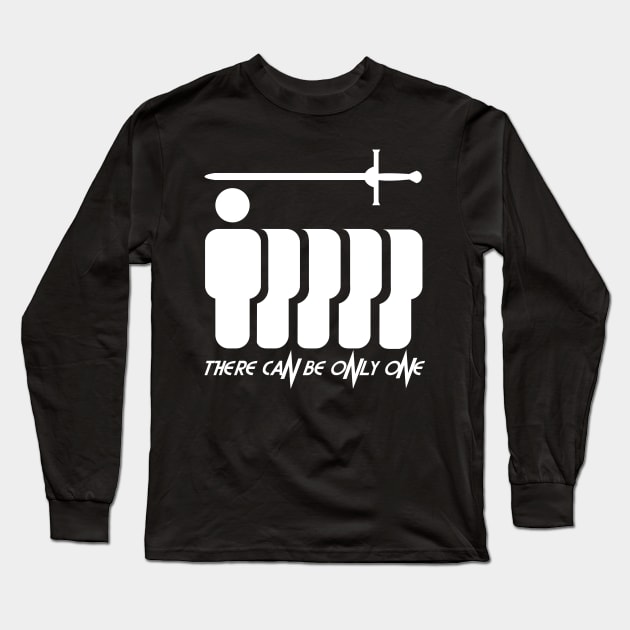 There can be Only One Sword Long Sleeve T-Shirt by Meta Cortex